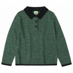 Outlet FUB Polo Laine de Mérinos | Vert