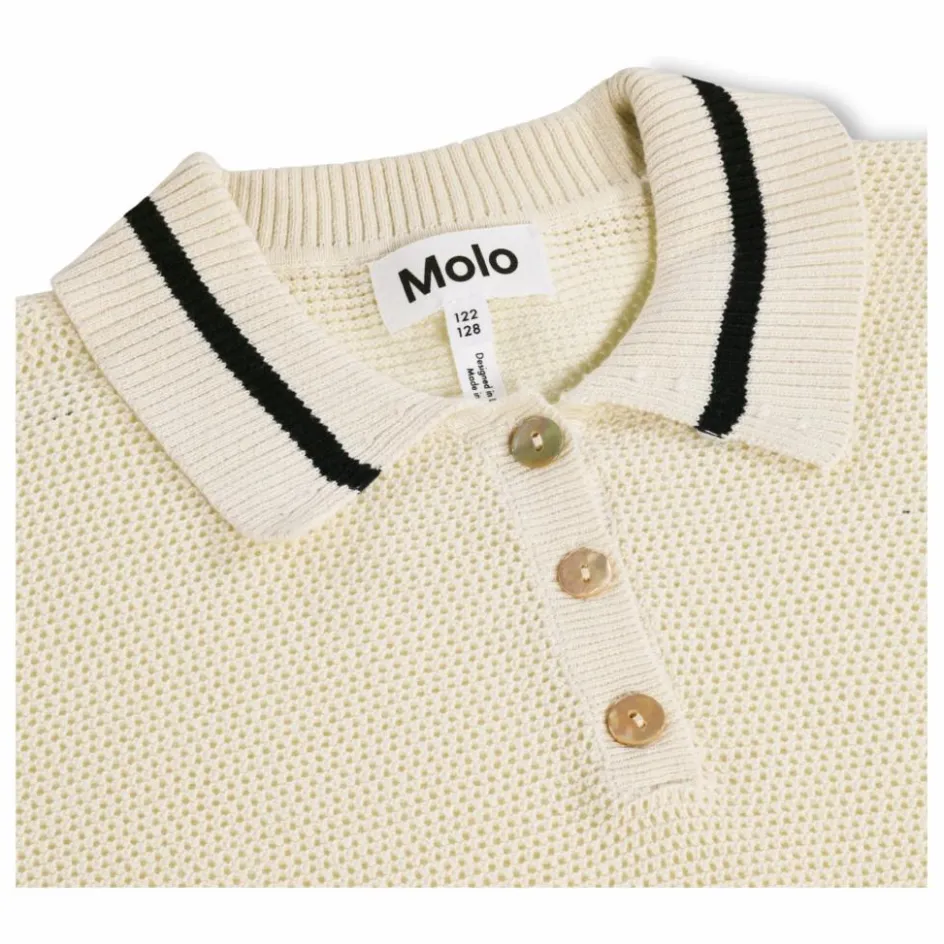 Clearance Molo Polo Maille Gwinn Coton Bio | Ecru