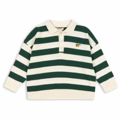 Enfant Konges Sløjd T-Shirts, Chemises|T-Shirts, Chemises*Polo Manis Rayé |