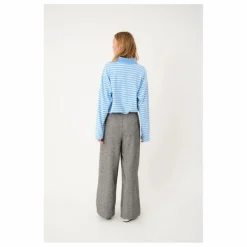 Lollys Laundry Polo Moby Rayé | Bleu Clair