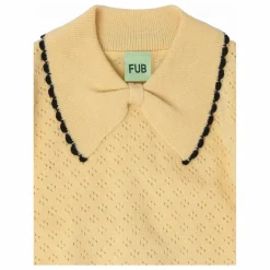 Enfant FUB Blouses, T-Shirts*Polo Pointelle Laine de Mérinos |