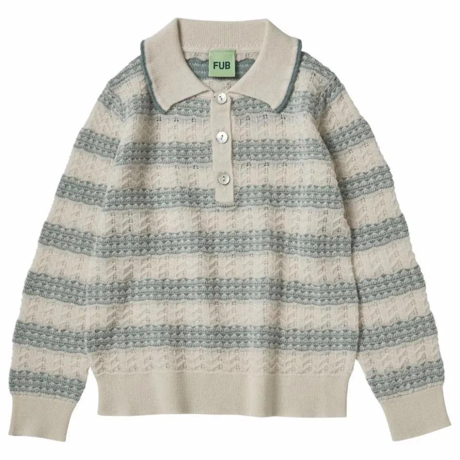 Polo Pointelle Maille Extra Fine Laine Mérinos | Enfant Blouses, T-Shirts