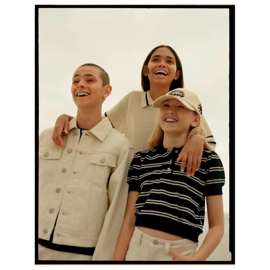 Enfant Molo Blouses, T-Shirts|Blouses, T-Shirts*Polo Raki Rayé Coton Bio |