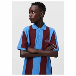 Discount Molo Polo Reyo Rayé Coton Bio | Bleu