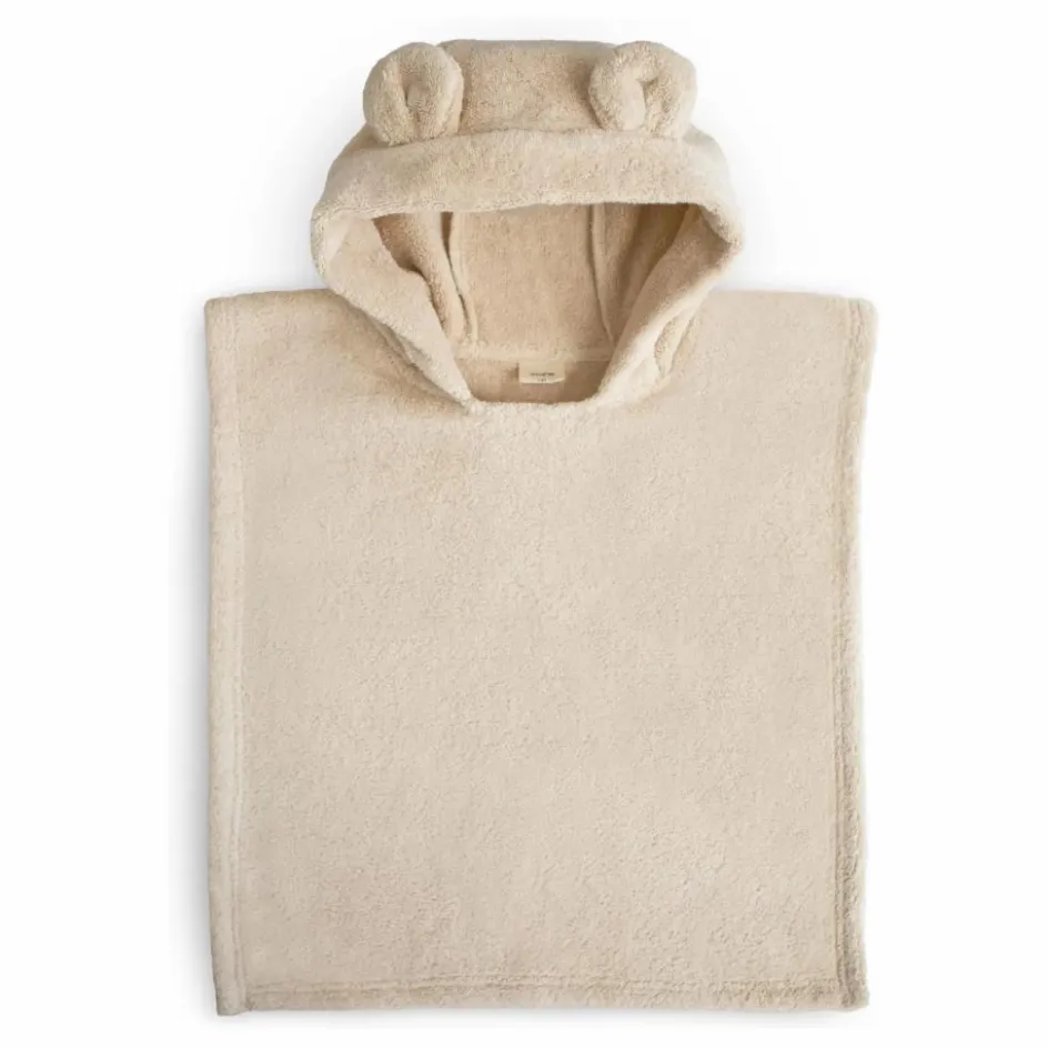 Best Mushie Poncho de bain | Beige