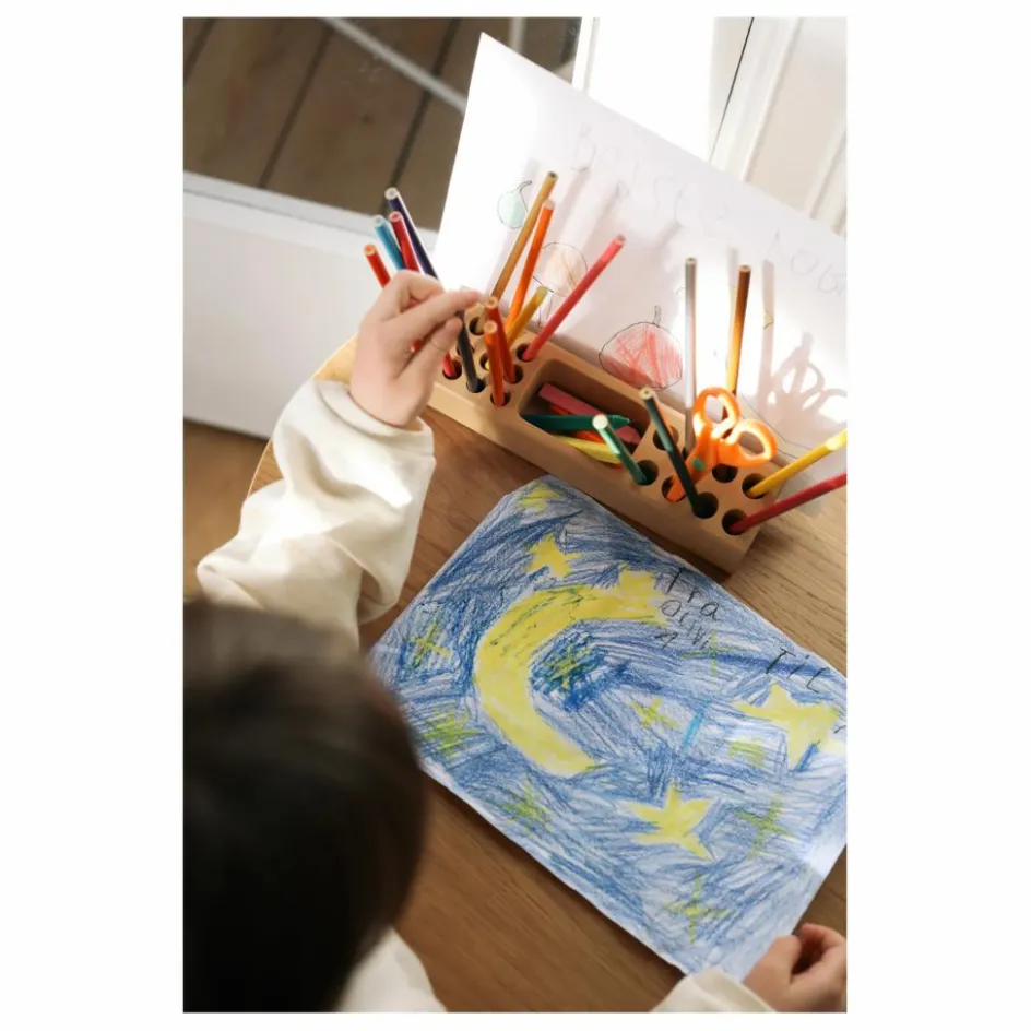 Enfant Nofred Patères, Paniers Enfant*Porte crayon en bois de frêne |