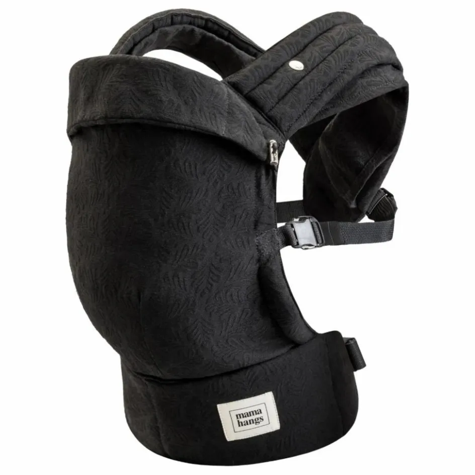 Best Mama Hangs Porte-bébé Carry & Bloom | Noir