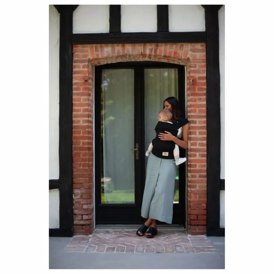 Best Mama Hangs Porte-bébé Carry & Bloom | Noir