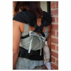 Best Mama Hangs Porte-bébé Carry & Bloom | Noir