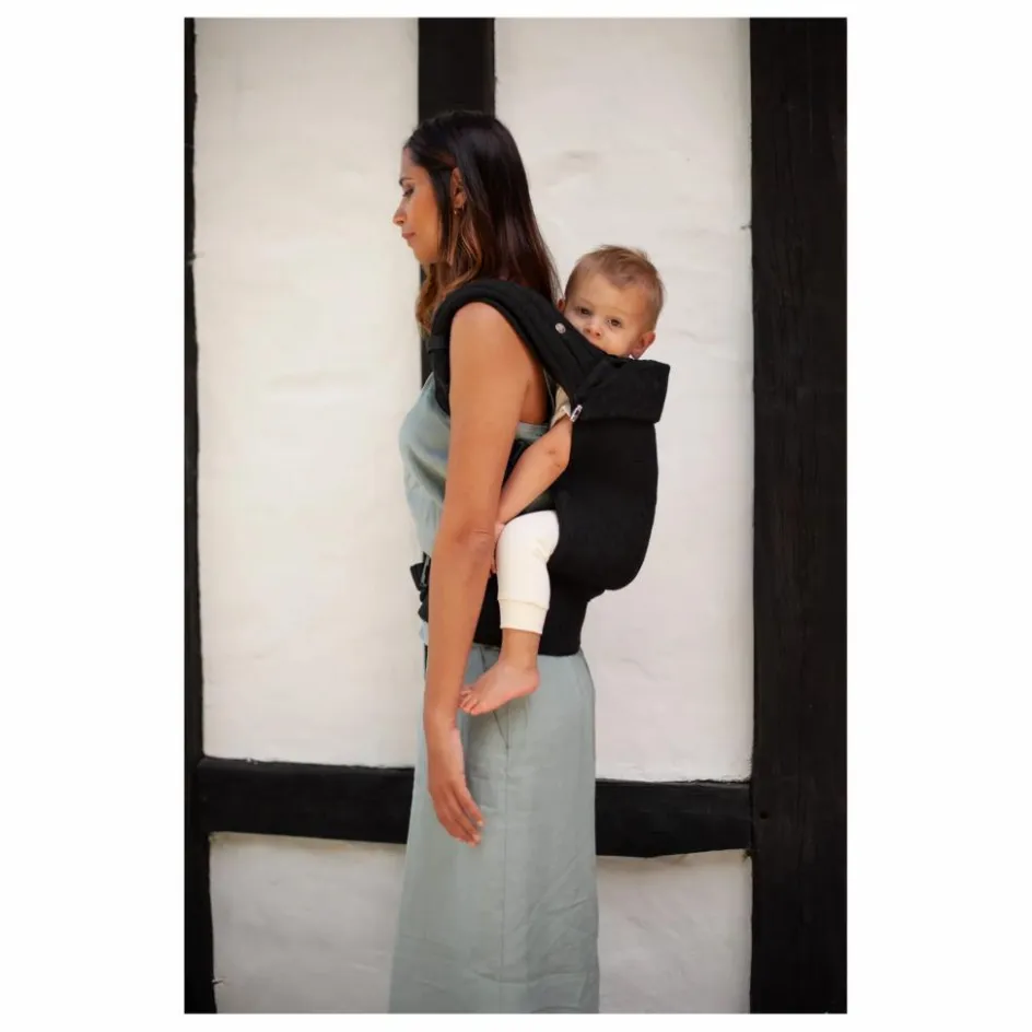 Best Mama Hangs Porte-bébé Carry & Bloom | Noir