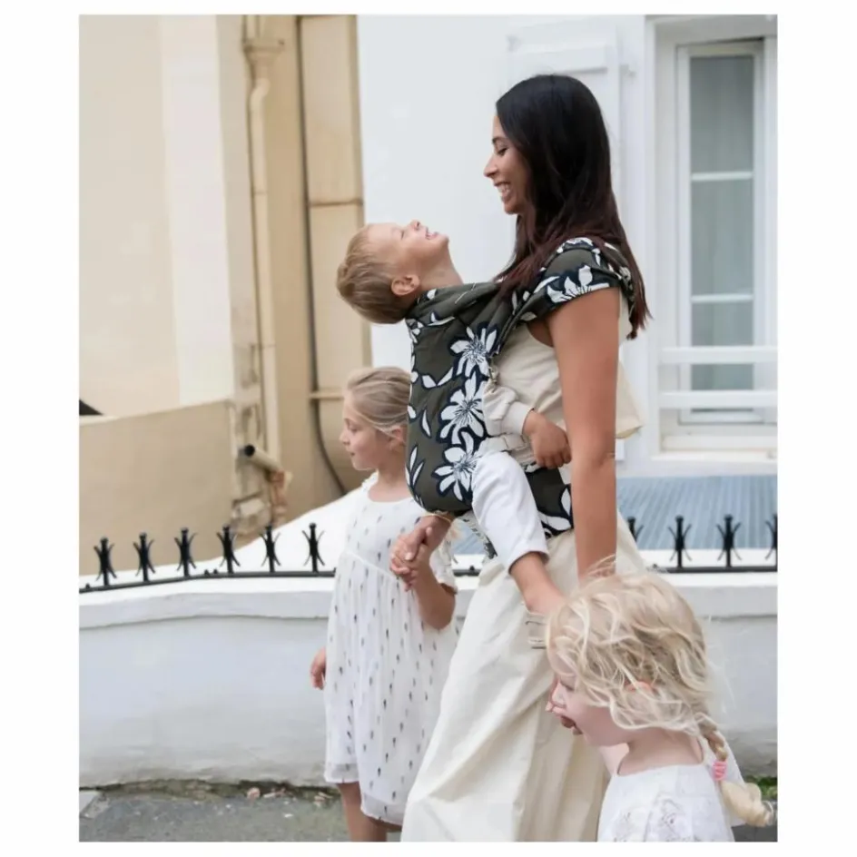 Sale Mama Hangs Porte-bébé Carry & Bloom | Vert kaki