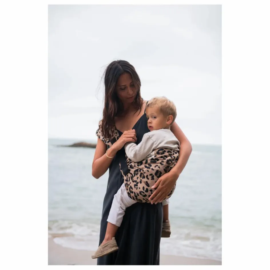 Hot Mama Hangs Porte-bébé Carry & Walk | Léopard