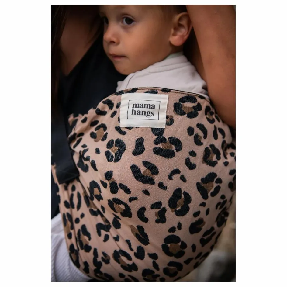 Hot Mama Hangs Porte-bébé Carry & Walk | Léopard