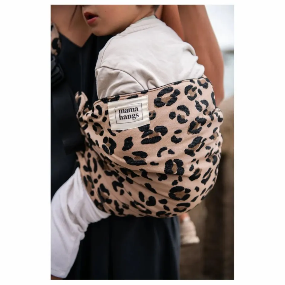 Hot Mama Hangs Porte-bébé Carry & Walk | Léopard