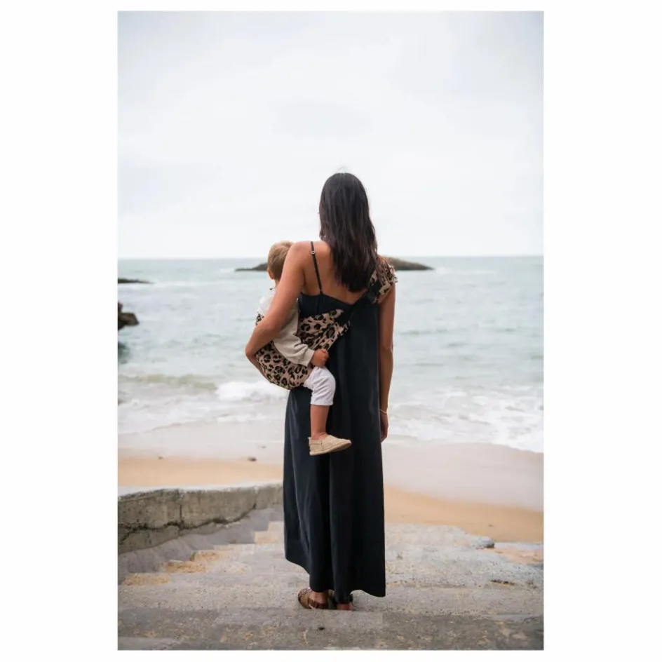 Hot Mama Hangs Porte-bébé Carry & Walk | Léopard