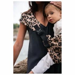 Hot Mama Hangs Porte-bébé Carry & Walk | Léopard