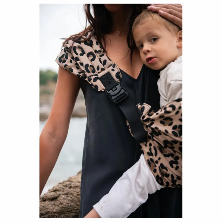 Hot Mama Hangs Porte-bébé Carry & Walk | Léopard