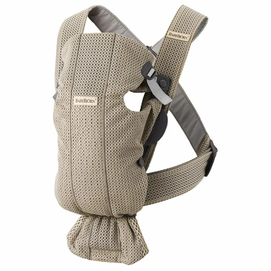 Sale BabyBjörn Porte-bébé Mini en mesh | Beige