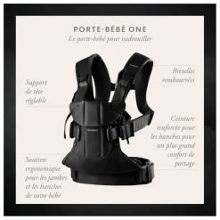 BabyBjörn Porte-bébé One Air en mesh || Porte-Bébé|Puériculture