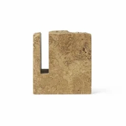 Online Ferm Living Porte-crayons Klint en travertin | Ocre