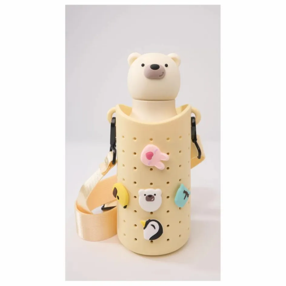 Hot Porte-gourde avec 5 charms Enfant Vaisselle Enfant
