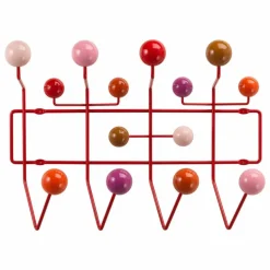 Outlet Vitra Porte-manteau Hang it all | Rouge