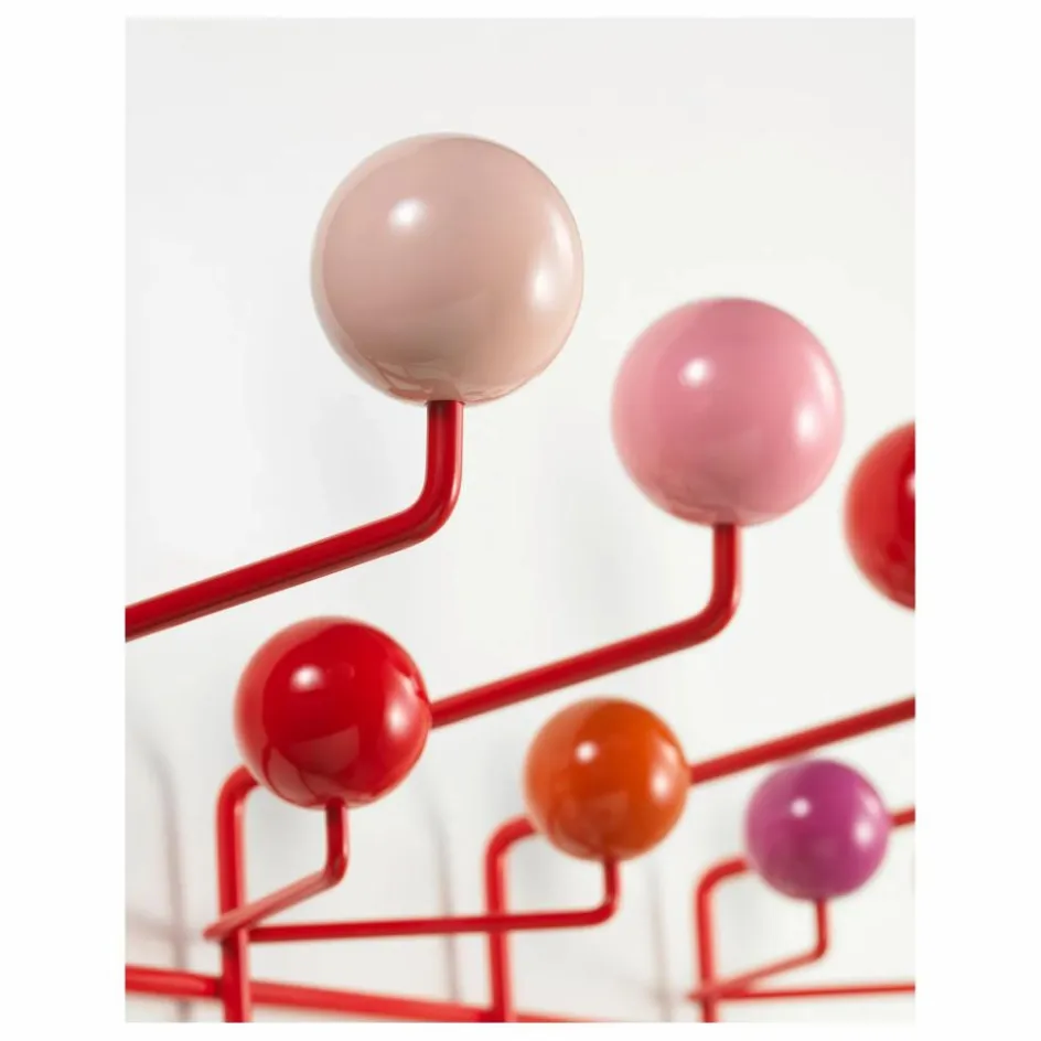Outlet Vitra Porte-manteau Hang it all | Rouge