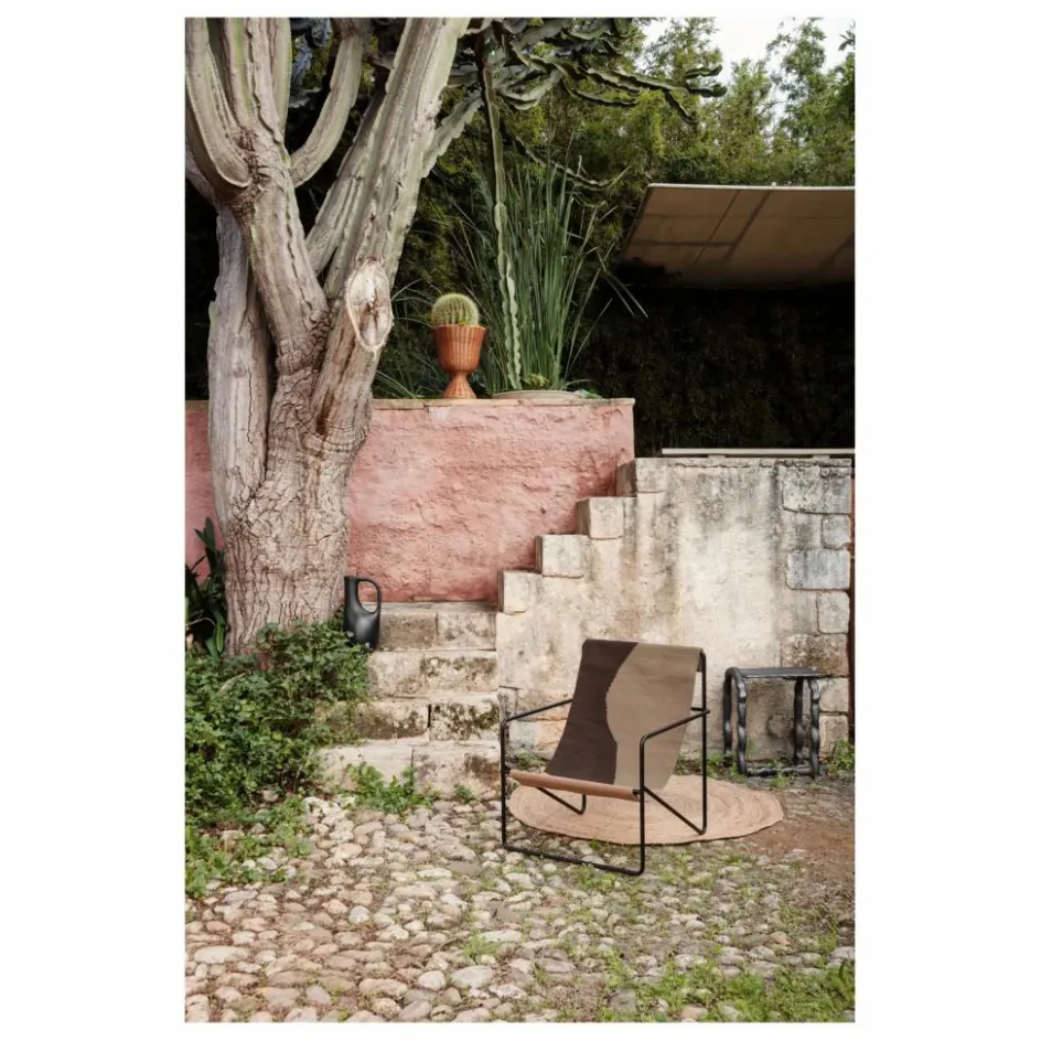 Ferm Living Vases, Objets Déco*Porte-plante Agnes en rotin