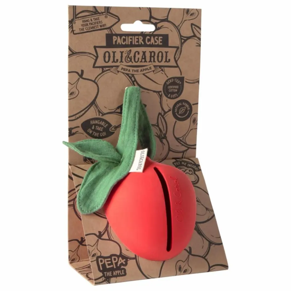 Sale Porte-tétines Pepa la pomme Tétines|Puériculture