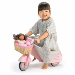 Porteur scooter avec panier Porteurs, Trotteurs|Porteurs Et Trotteurs