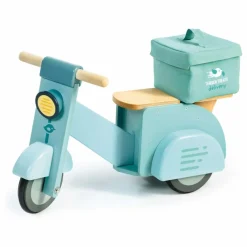 New Tender Leaf Toys Porteur scooter de livraison Bleu