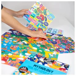 Clearance Omy Poster avec stickers Mythology Multicolore