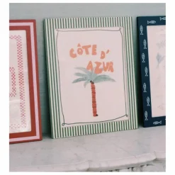 Sale Anna + Nina Poster Côte d'Azur | Vert