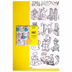 Omy Poster géant à colorier ABC| Loisirs Créatifs