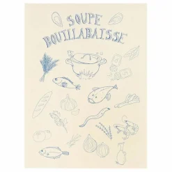 Anna + Nina Poster Soupe Bouillabaisse || Déco Murale, Papier Peint