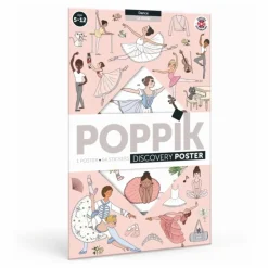 Poppik Poster sticker Danse| Loisirs Créatifs