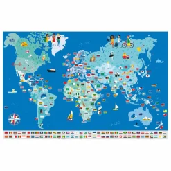 Discount Poppik Poster sticker Drapeaux Multicolore