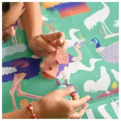 Online Poppik Poster stickers Oiseaux Multicolore