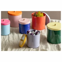 Present Time Art De La Table*Pot Double Funky Retro |