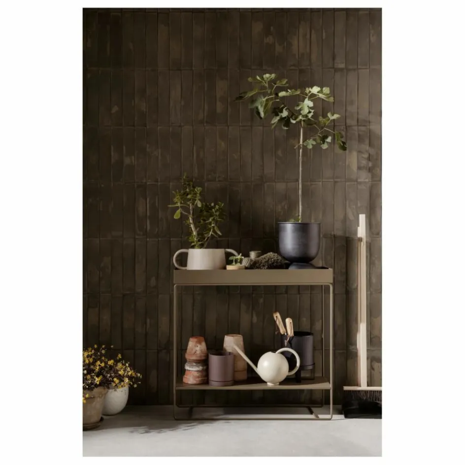 Ferm Living Pot Hourglass | Noir