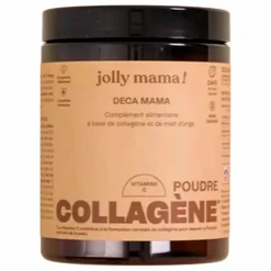 Jolly Mama Compléments Alimentaires*Poudre collagène peau et cheveux Déca Mama - 120g