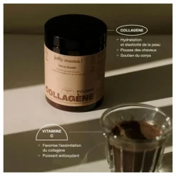 Jolly Mama Compléments Alimentaires*Poudre collagène peau et cheveux Déca Mama - 120g