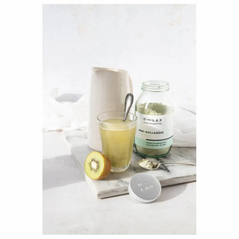D-LAB NUTRICOSMETICS Compléments Alimentaires*Poudre Pro-Collagène Minceur - 500 ml