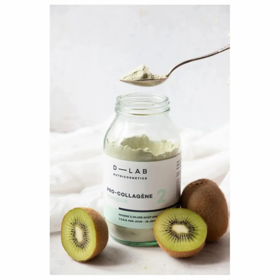 D-LAB NUTRICOSMETICS Compléments Alimentaires*Poudre Pro-Collagène Minceur - 500 ml