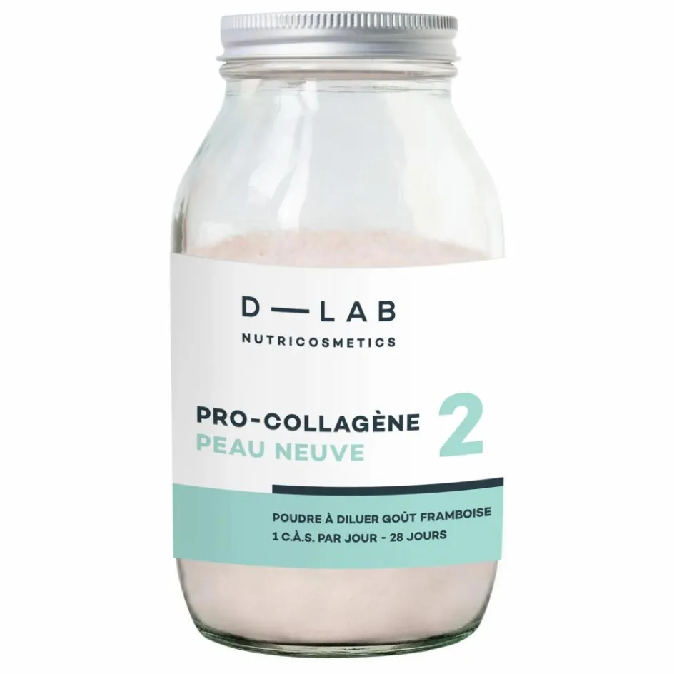 Sale D-LAB NUTRICOSMETICS Poudre Pro-Collagène Peau Neuve - 500 ml Non teinté