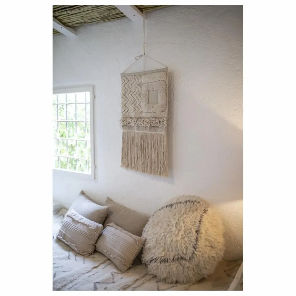 Best Lorena Canals Pouf Berber Soul | Blanc