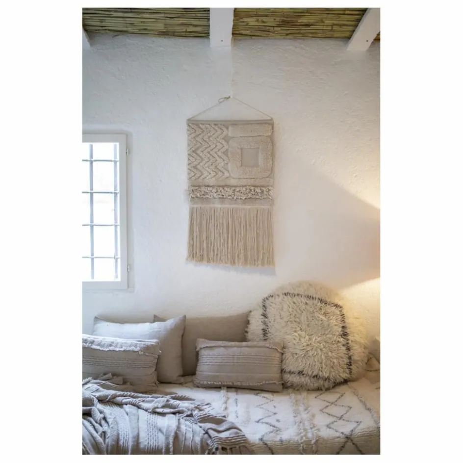 Best Lorena Canals Pouf Berber Soul | Blanc