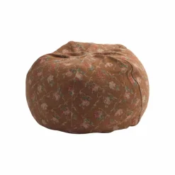 Maison de Vacances Poufs, Matelas De Sol*Pouf Bulle en lin Jardin Secret |