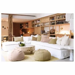 Maison de Vacances Poufs, Matelas De Sol*Pouf Bulle en toile Formentera |