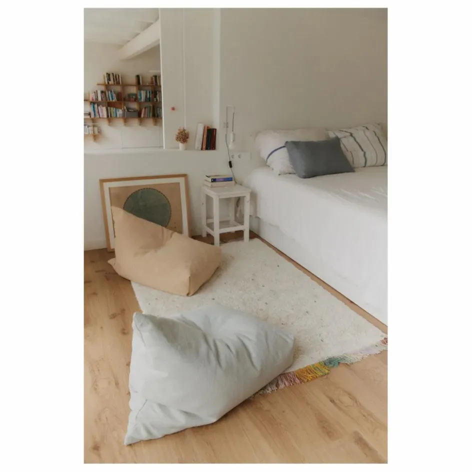 Clearance Lorena Canals Pouf Cleo | Bleu Clair